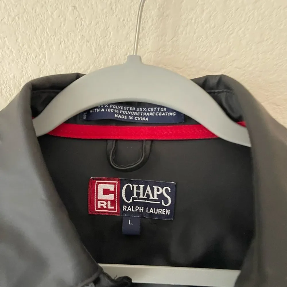 Vintage chaps‎ Ralph Lauren PU coated jacket
